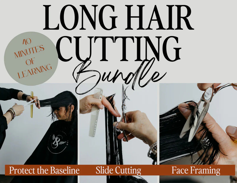 Long Hair Cutting Bundle Videos