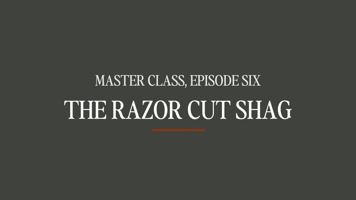 Master Class #6 - The Razor Cut Shag