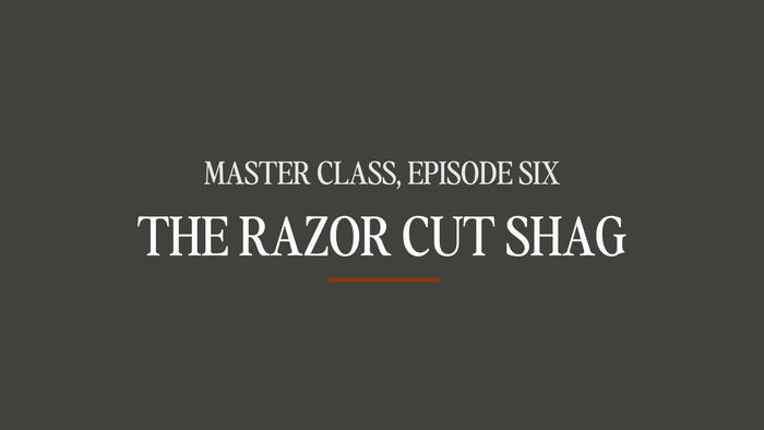 Master Class #6 - The Razor Cut Shag