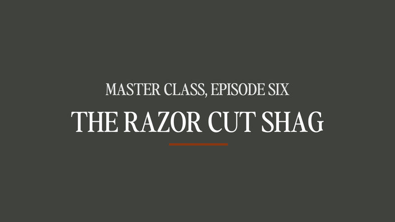 Master Class #6 - The Razor Cut Shag